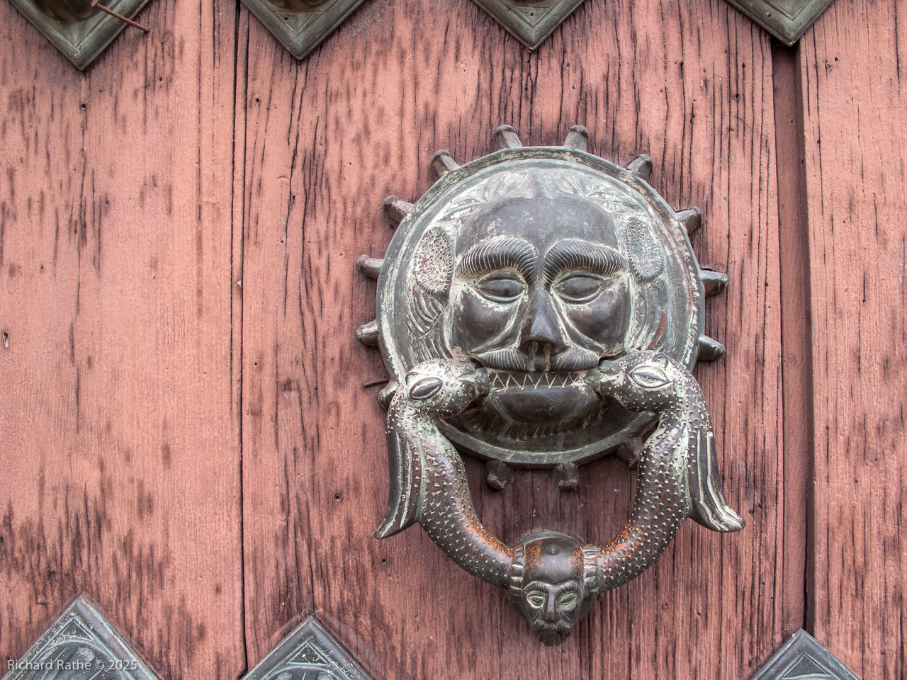 Photo by Richard Rathe Doorknob, Merida, Yucatan, Mexico