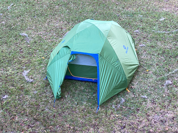 Fully Staked-Out – Note Vent Left of Door