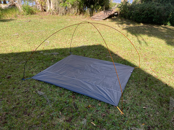 Tent Poles and Footprint