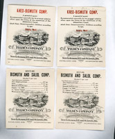 1006 Patent Medicine Labels Tilden Company 
