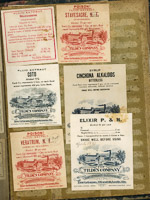 1018 Patent Medicine Labels Tilden Company 