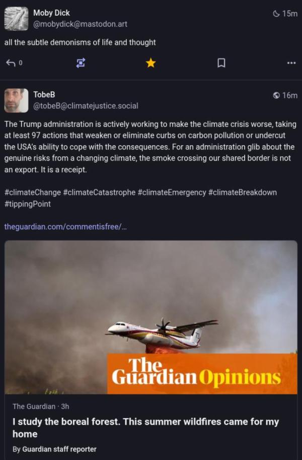 Trump v Moby-Dick on Mastodon (2026)