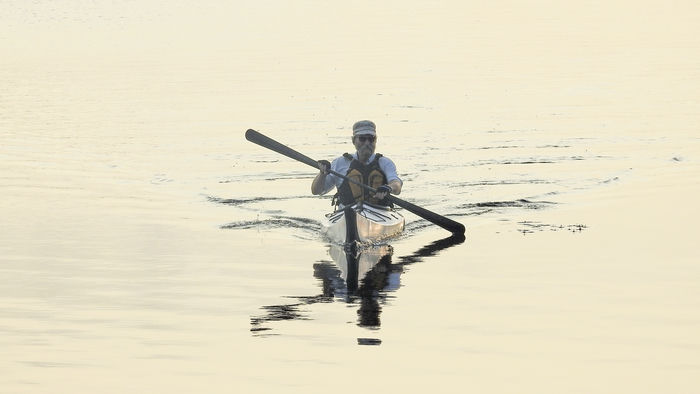 Early Morning Kayaking [photo:Dave Seeds]