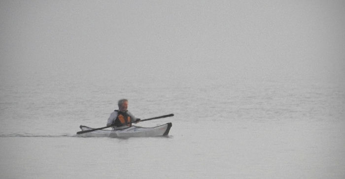 Foggy Kayaking [photo:Dave Seeds]