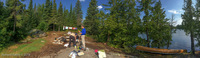 Panorama 320 Bwca 2018 Panorama Lake Polly