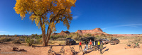 Panorama 366 Panorama White Rim Utah 2018 Potato Bottom Campsite
