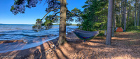 Panorama 572 Bayfield Area Camping Panorama Stockton Island Hammock Tent