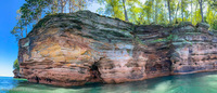 Panorama 626 Apostle Islands 2022 Bayfield Area Panorama Sea Caves Sea Caves