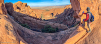 Panorama 773 Arches National Park Flagged Panorama Southwest Trip 2024 