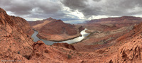 Panorama 776 Flagged Lee S Ferry Panorama Southwest Trip 2024 Vermilion Cliffs 2024 