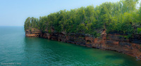 Panorama 823 Apostle Islands 2025 Artistic Panorama Sea Caves 