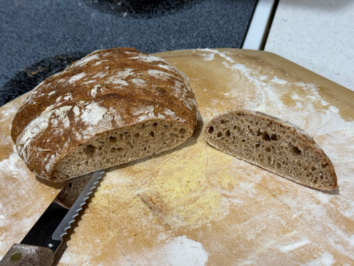 My Second Loaf Using Old Yeast