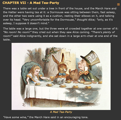 Expanded Section View