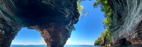1018 Bayfield Area Panorama Sea Caves