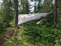 0007 Bwca 2018 Camping Hammock Tents Lake Polly