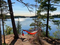 021 Bwca 2022 Hammock View Of Gaskin Lake