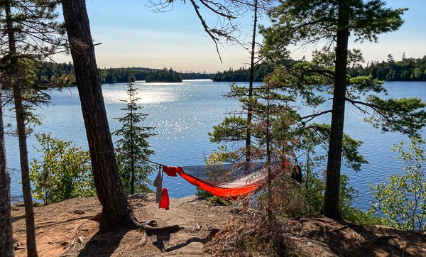 Gaskin Campsite View