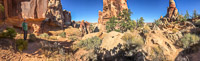 The Maze 2019091 Panorama The Maze Utah 2019 