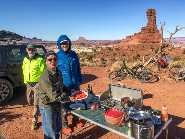 Bill, Rick & Jeff at Chimney Rock