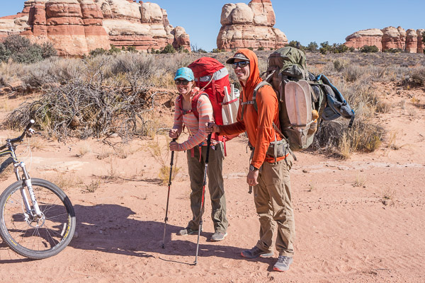 Hikers in the Wilderness