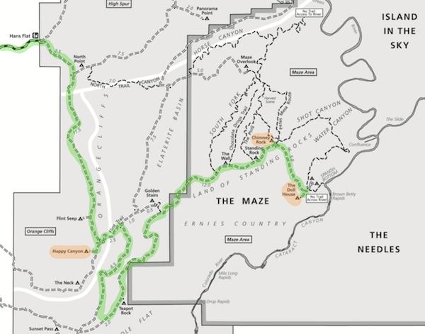 Route Map, Click to Enlarge (source:nps.gov)