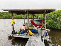 1034 Everglades 2022 Watson River Chickee Tent Hammock