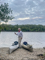 0051 Everglades 2023 Lopez River Campsite Richard