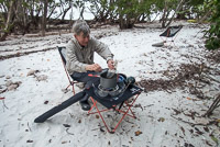 1008 Camping Everglades 2024 Rabbit Key Campsite Dinner Al Borchers