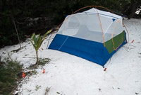 1009 Camping Everglades 2024 Rabbit Key Campsite Tent