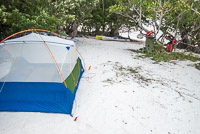 1010 Camping Everglades 2024 Rabbit Key Campsite Tent