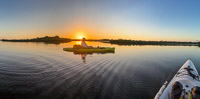 1018 Everglades 2025 Panorama North River Sunset