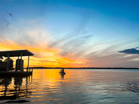 1052 Everglades 2025 Watson River Chickee Sunset
