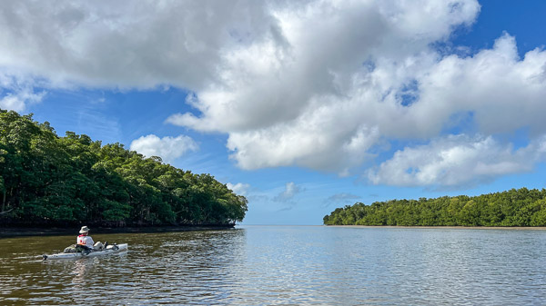 Shark River Outlet into the Gulf of Mexico