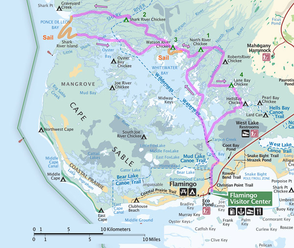 Final Route (map from nps.gov)