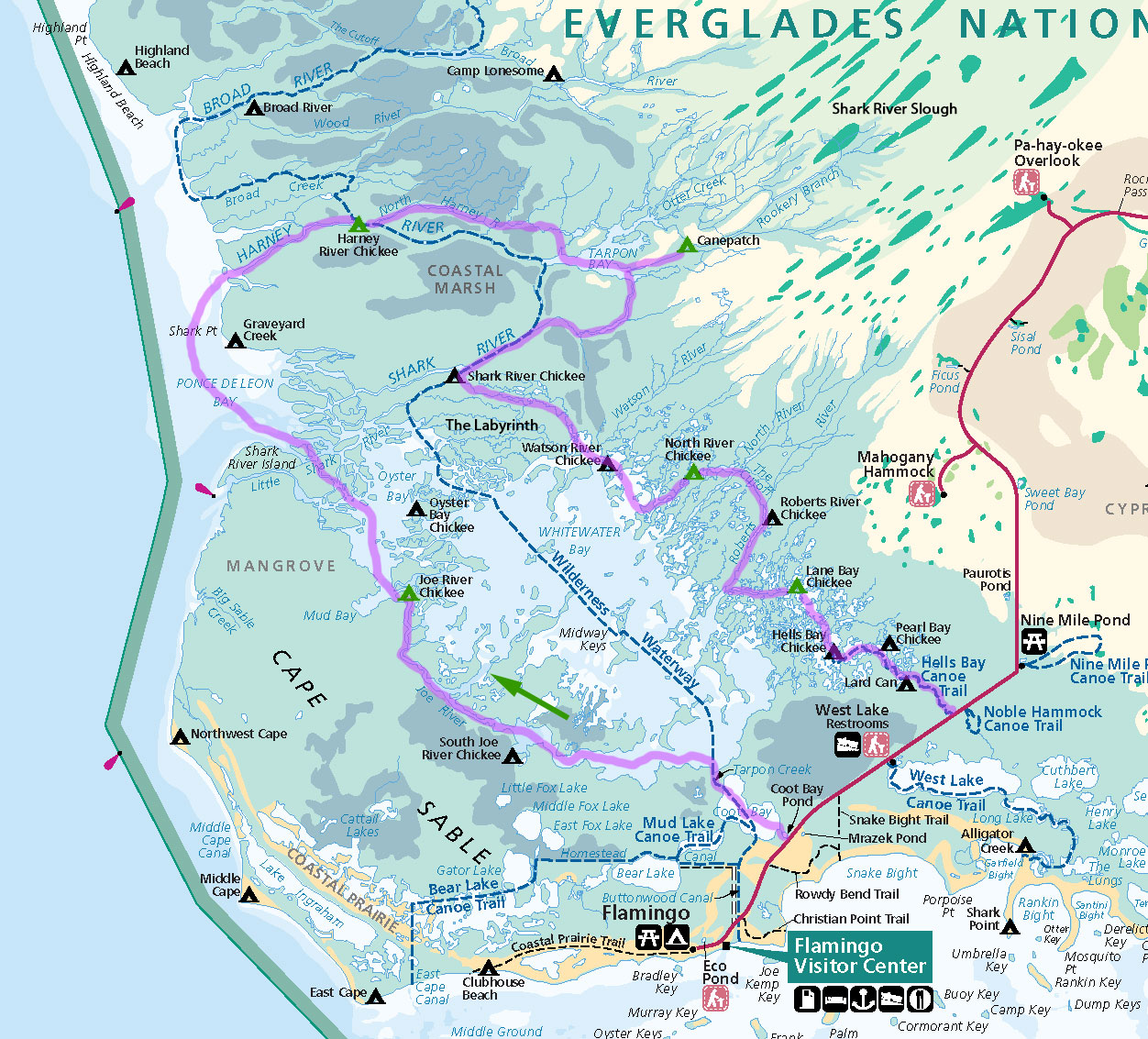Everglades Route 2002 South