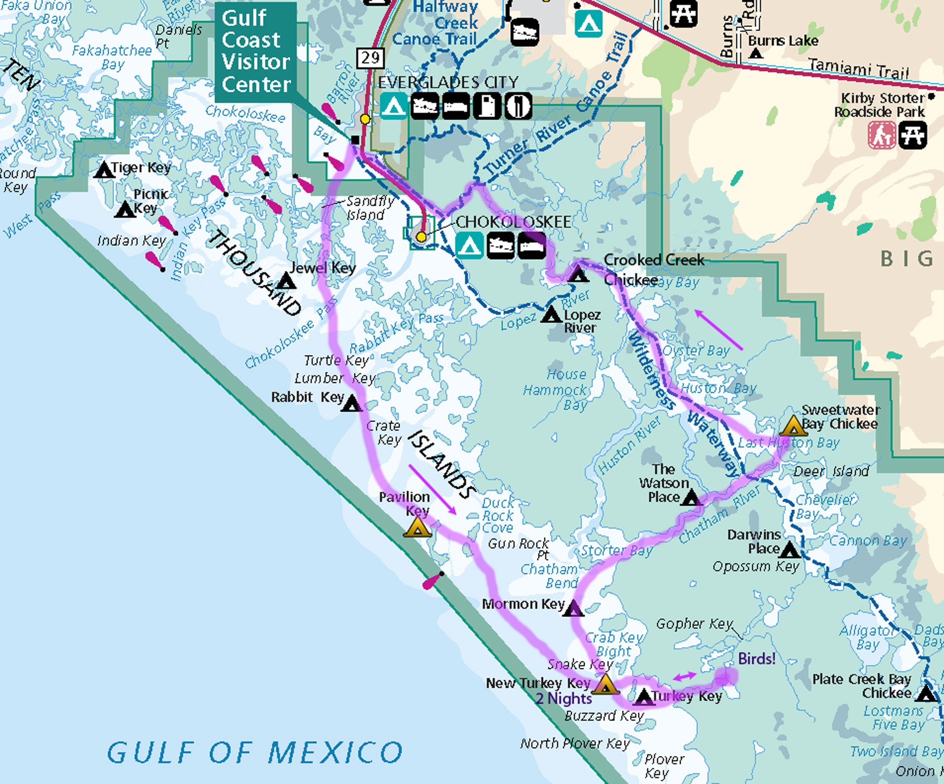Everglades Route 2008 North