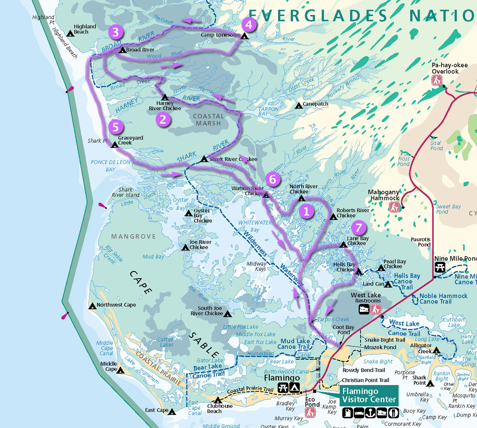 Everglades Route 2010 South
