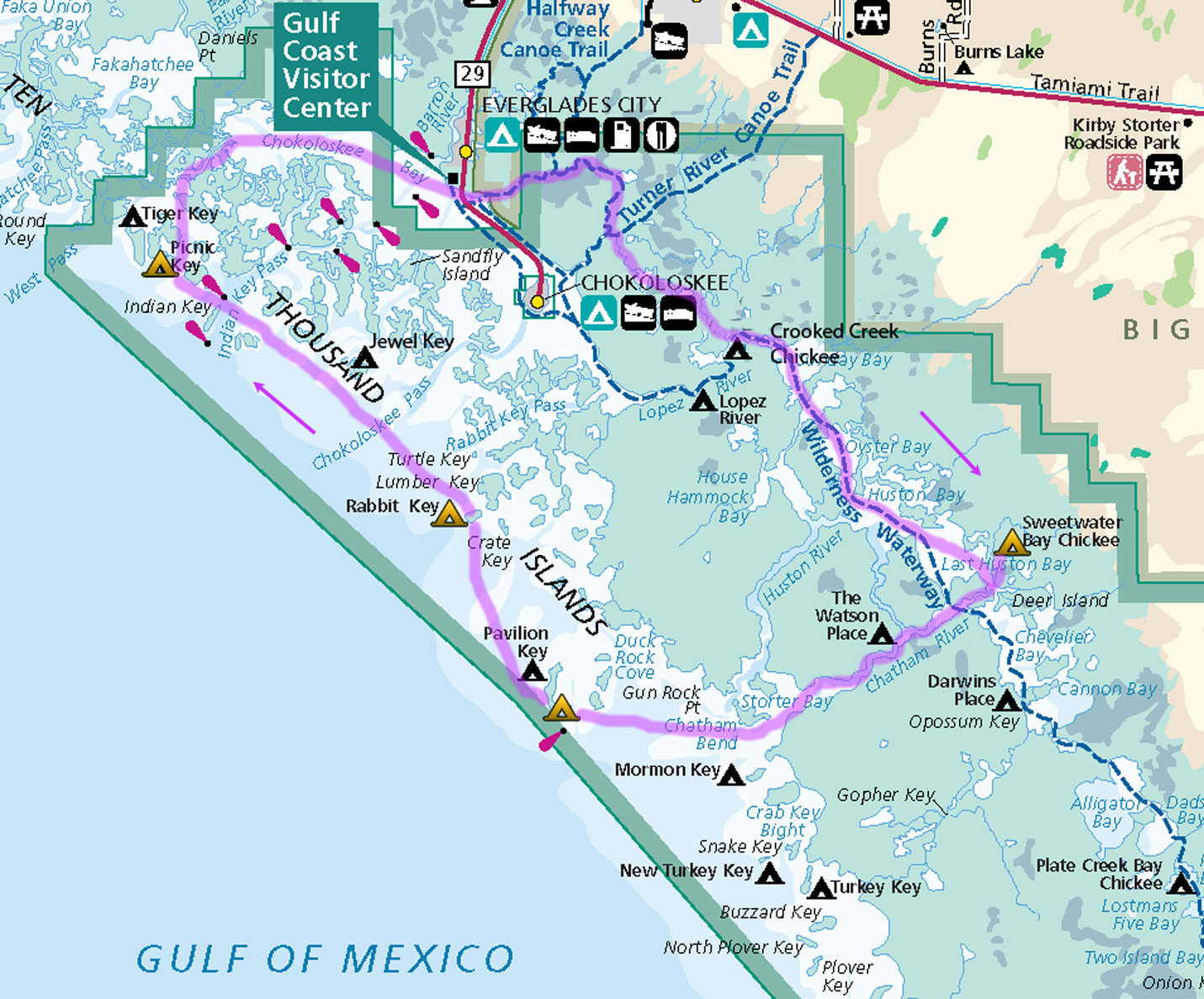 Everglades Route 2012 North