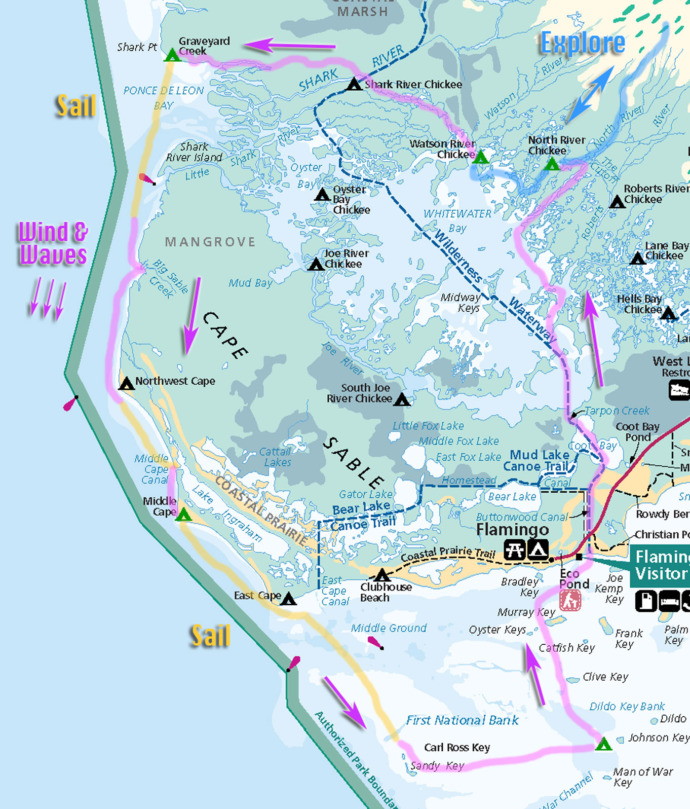 Everglades Route 2015 South Solo