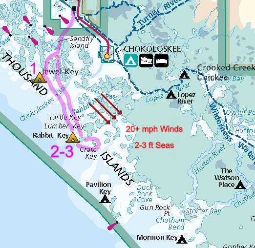 Everglades Route 2021 North