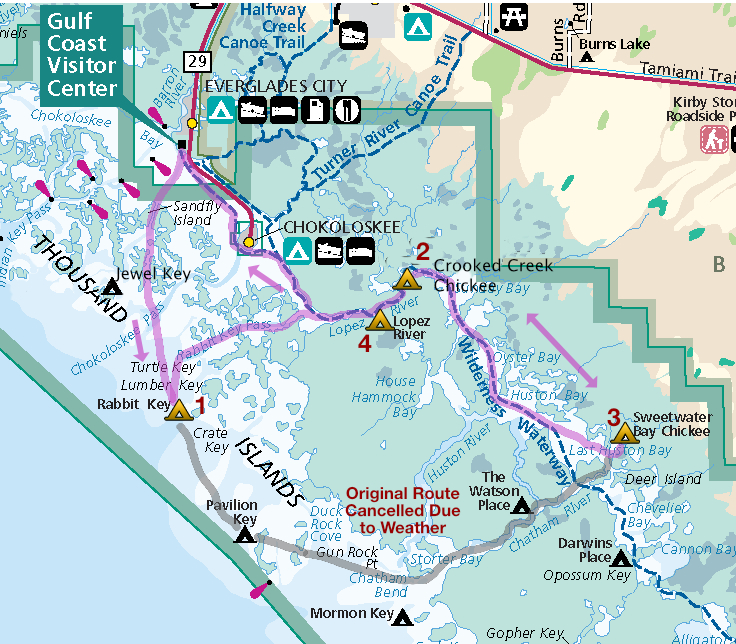 Everglades Route 2023 North