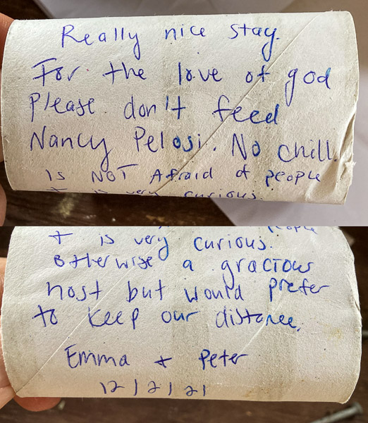Toilet Paper Message