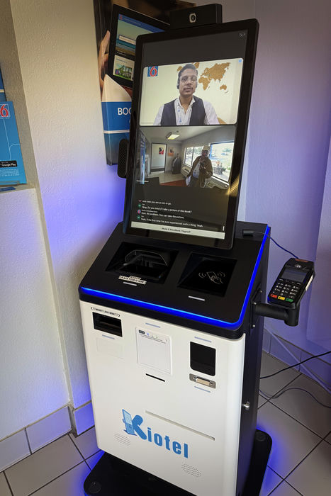 Motel Check-Out Kiosk