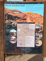 1026 Arches National Park Map Sign Southwest Trip 2024 