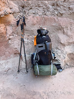 3004 Paria Canyon Southwest Trip 2024 Vermilion Cliffs 2024 Day3 Poles Pack