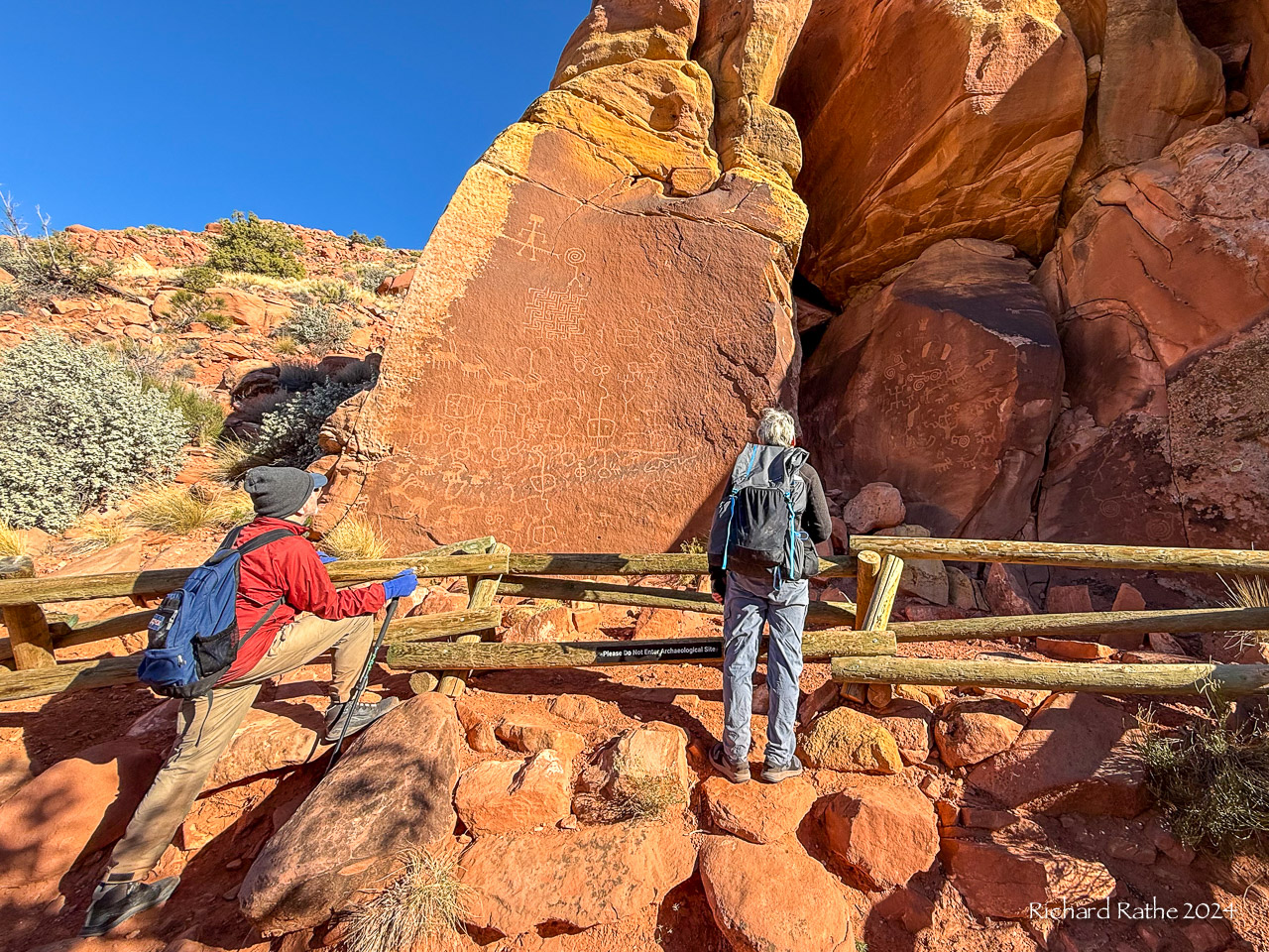 Maze Site Petroglyphs