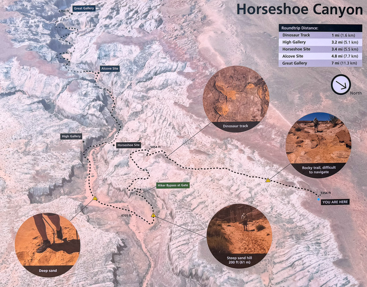 Rockart 22a Horseshoe Canyon Map