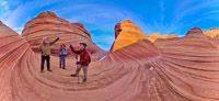 1131 Coyote Buttes North Panorama The Wave Theta S Vermilion Cliffs 2024 Richard Al Peter