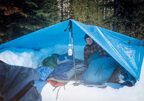 Snow Trench Shelter